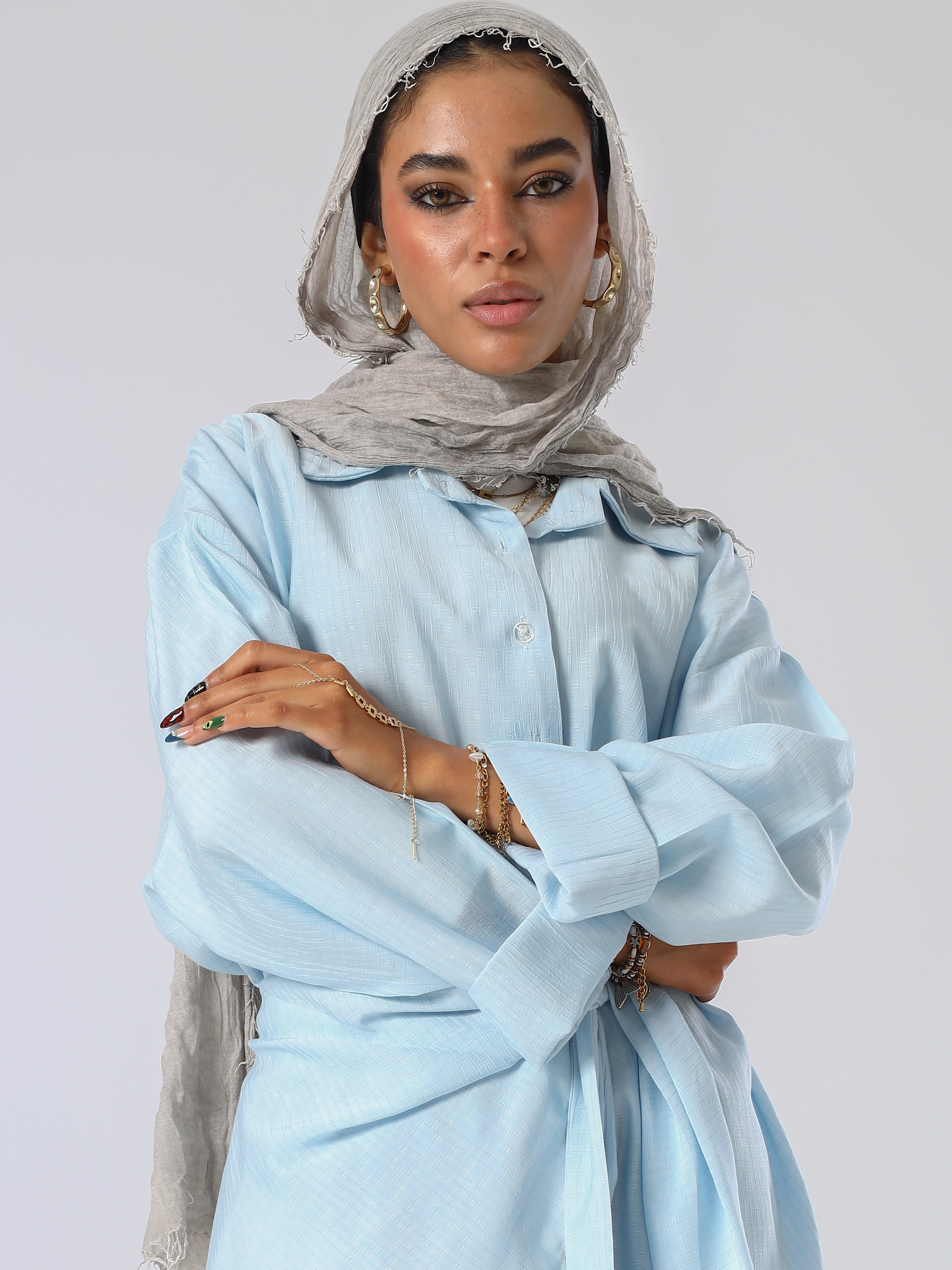 Aurelia Buttoned Wrap Set