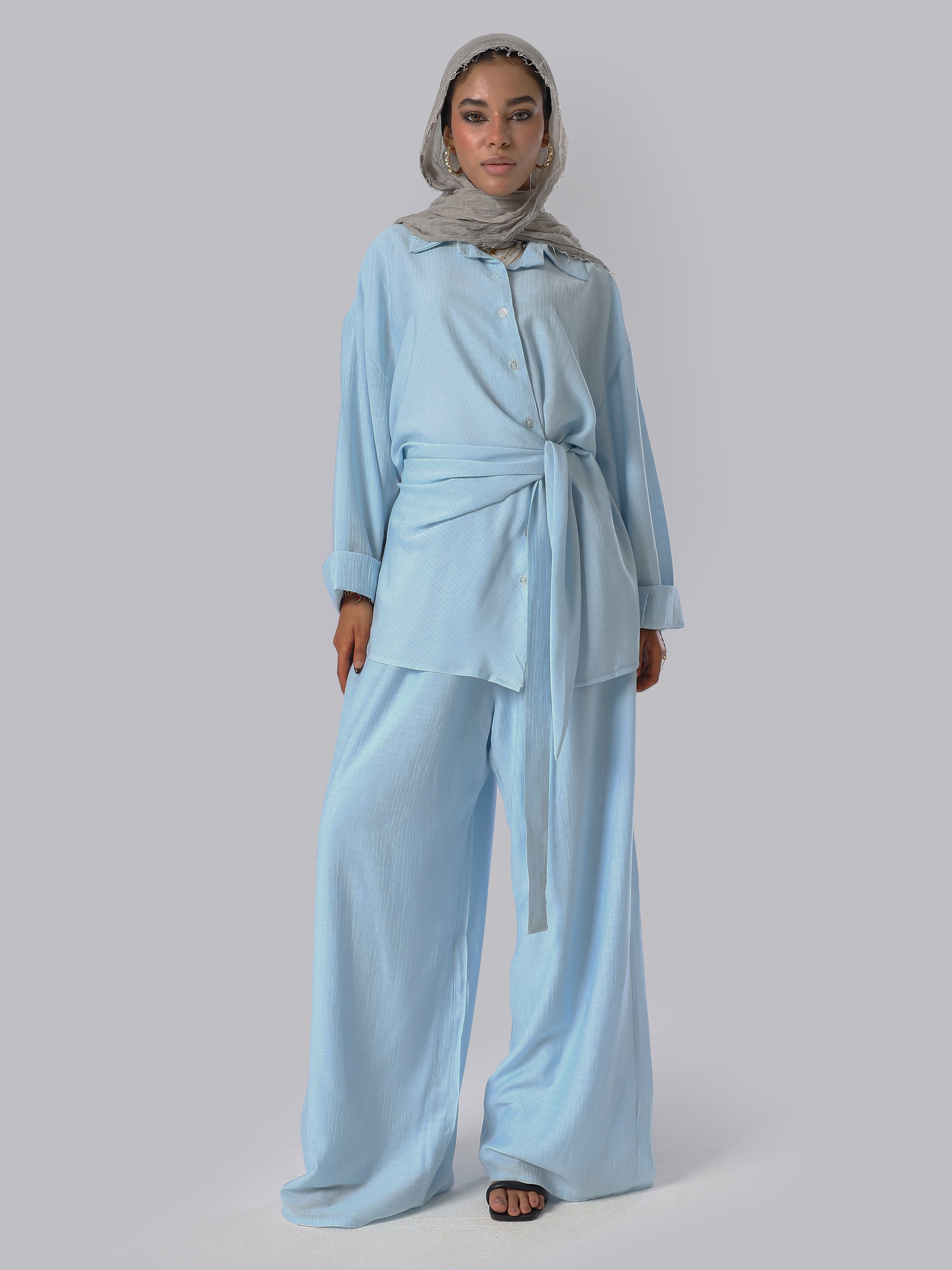 Aurelia Buttoned Wrap Set