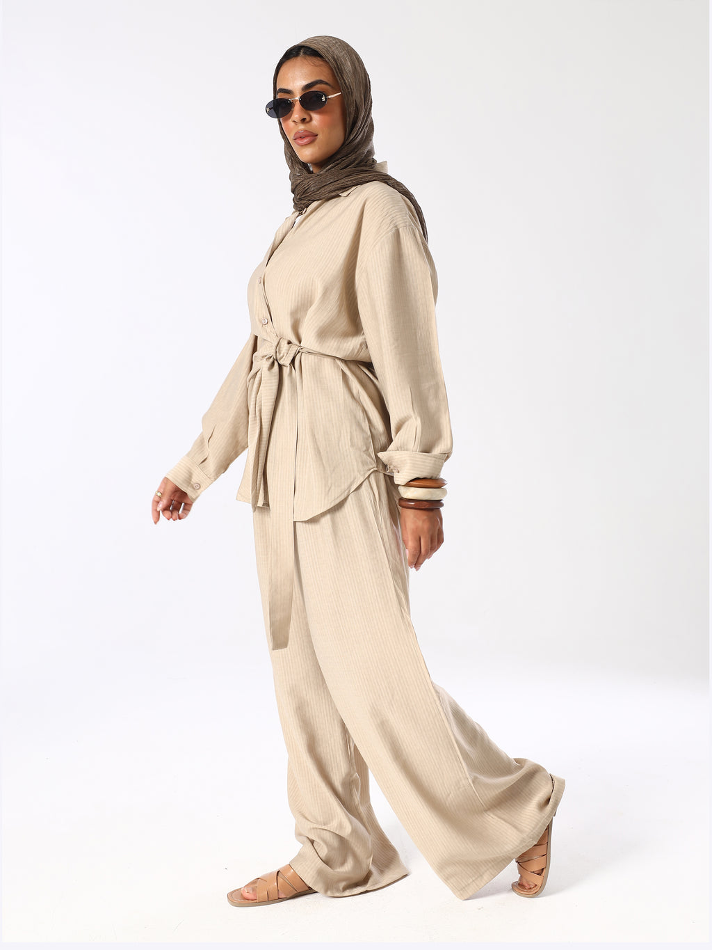 Aurelia Buttoned Wrap Set
