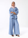 Azure Wrap Set