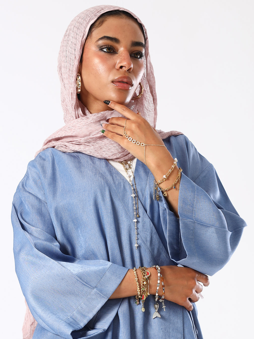 Azure Wrap Set