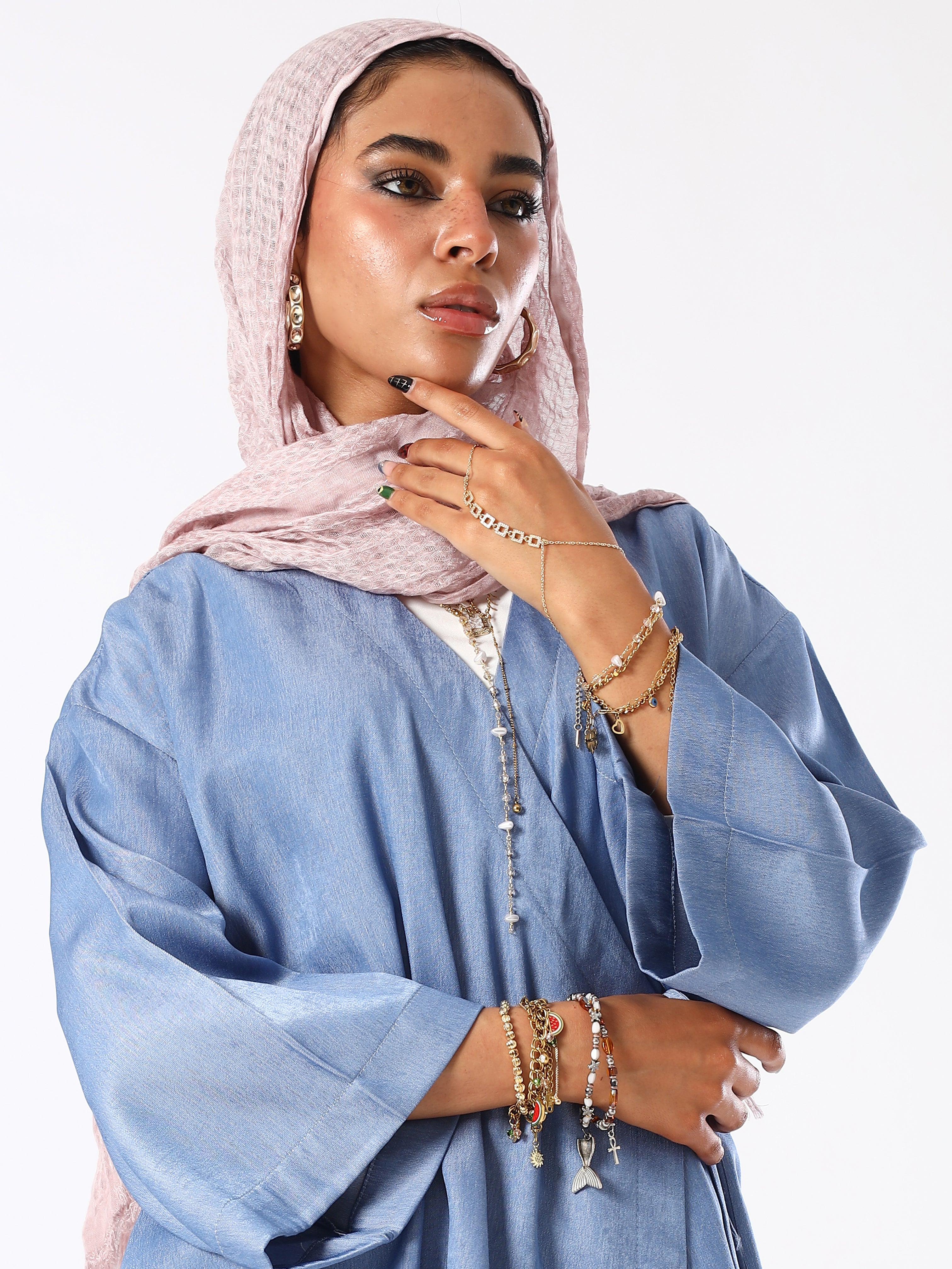 Azure Wrap Set