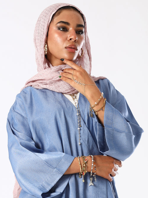 Azure Wrap Set
