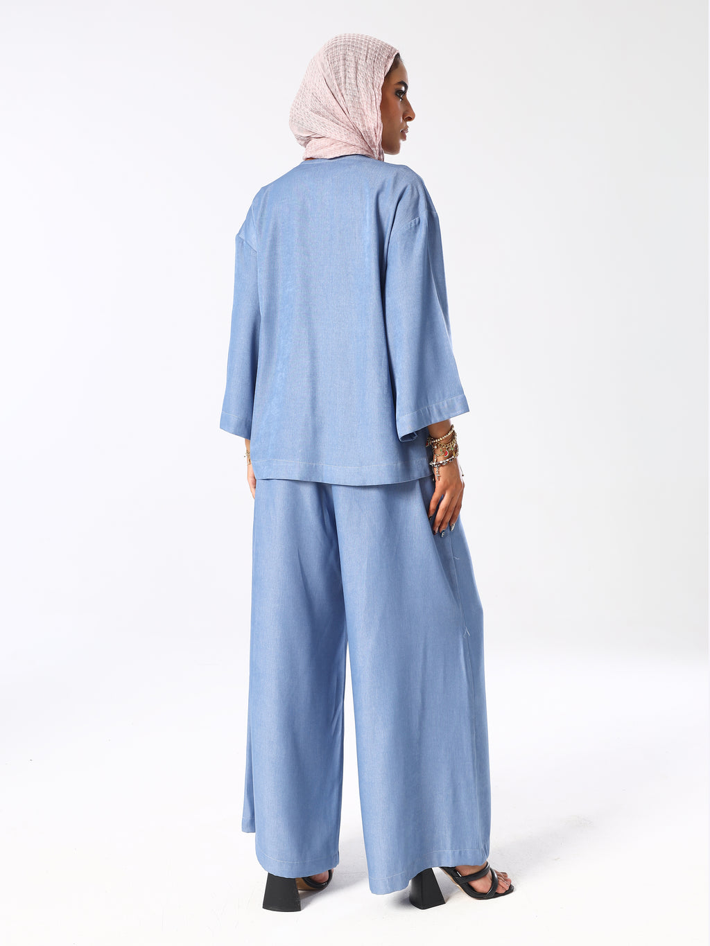 Azure Wrap Set
