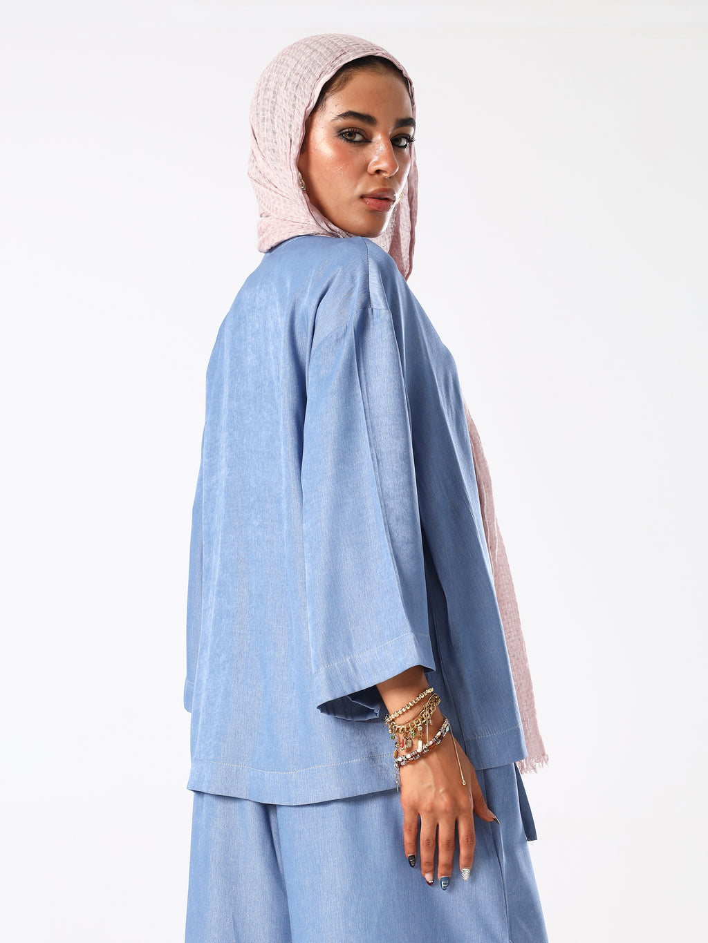 Azure Wrap Set