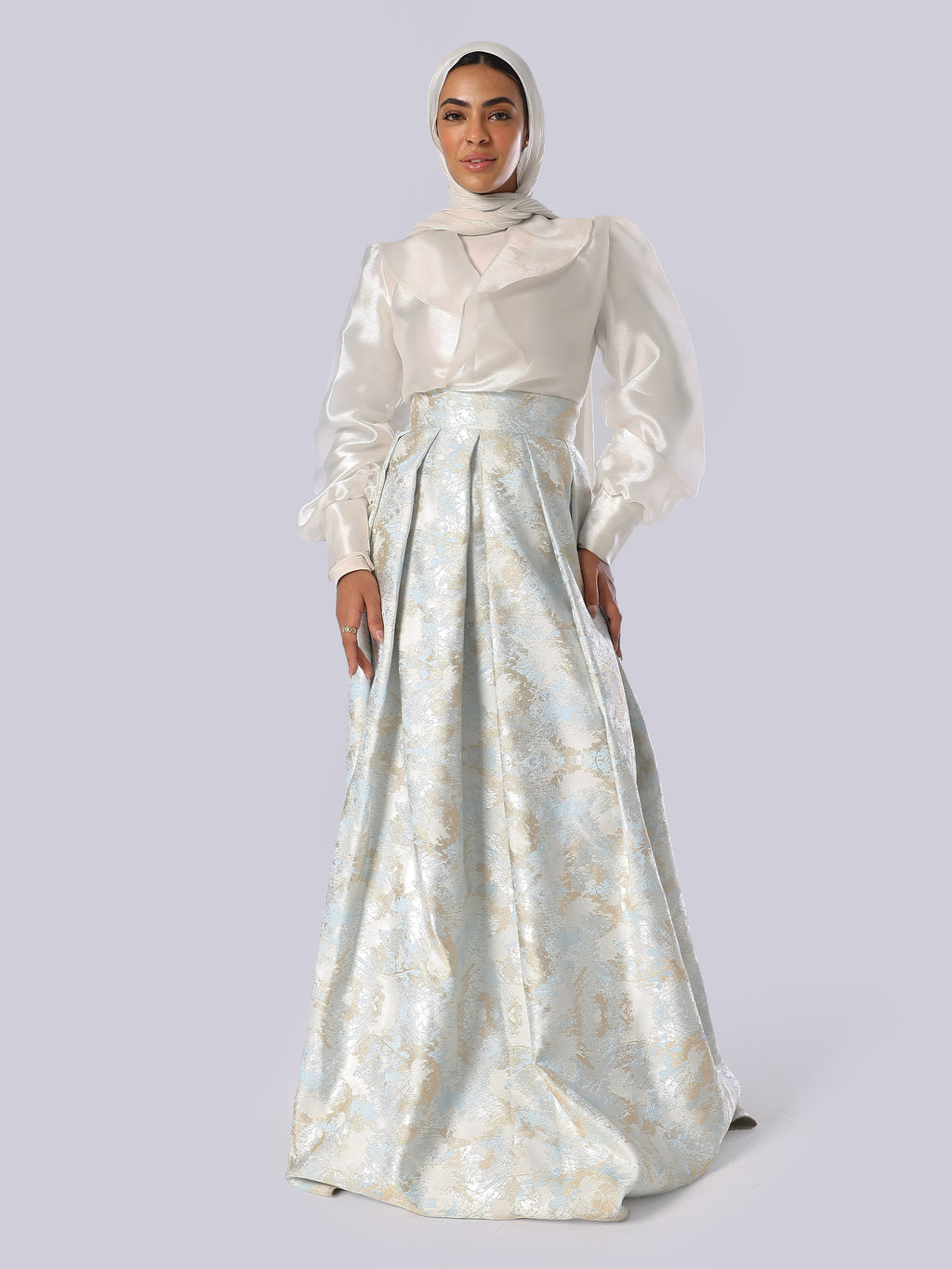 Elodie Blouse and Skirt Set