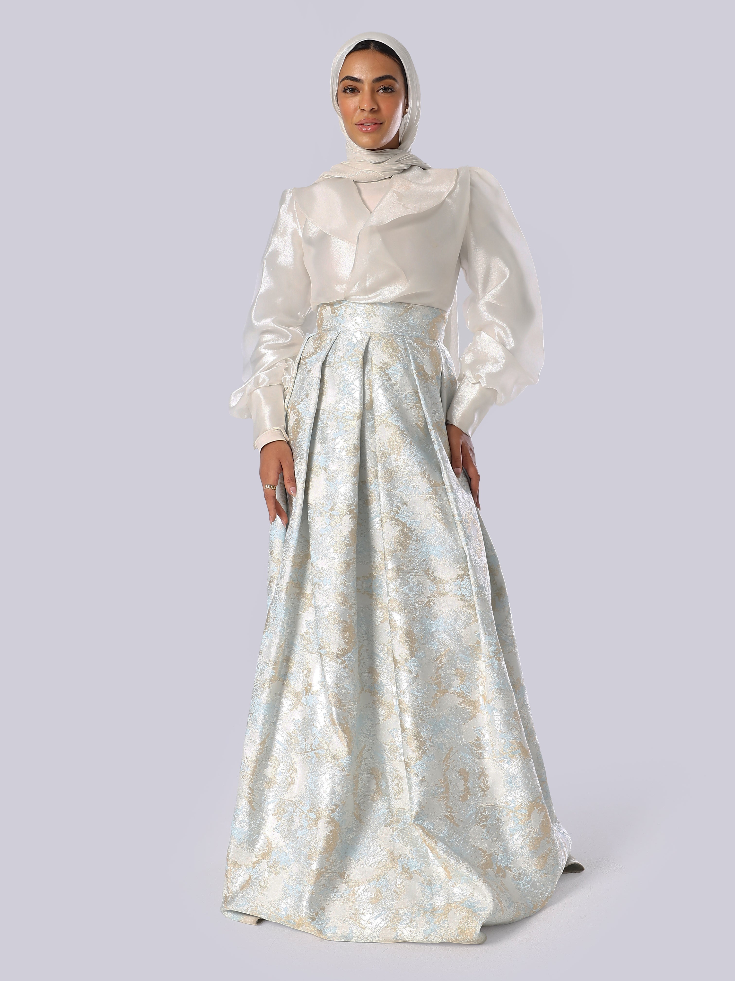 Elodie Blouse and Skirt Set
