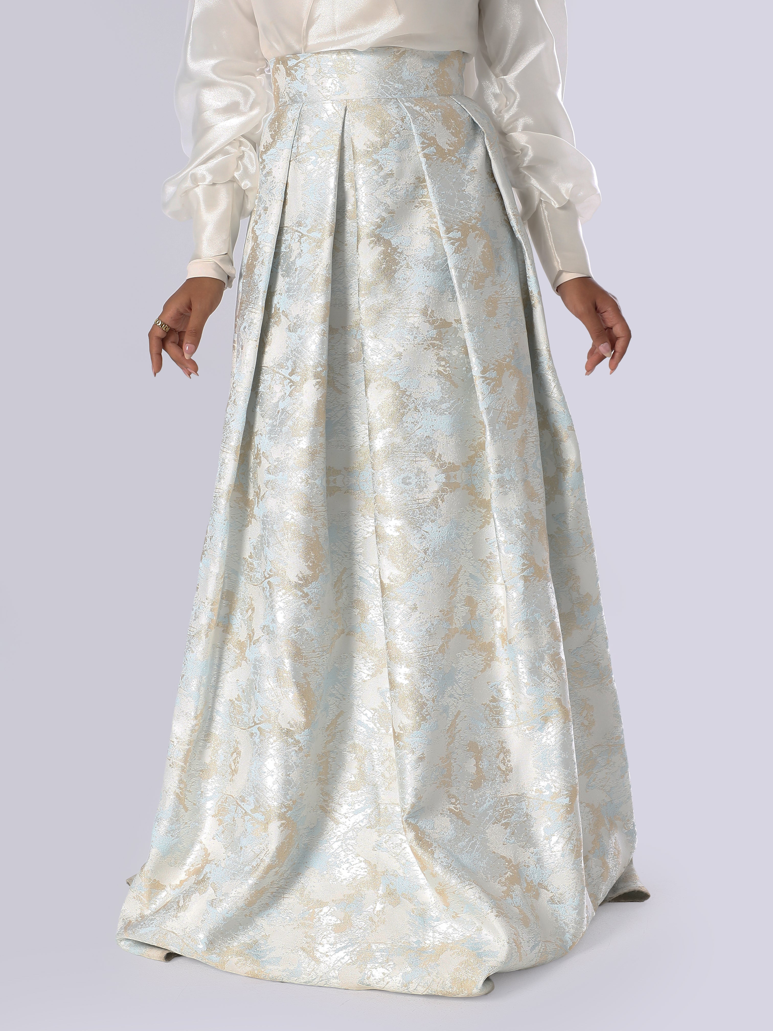 Elodie Blouse and Skirt Set