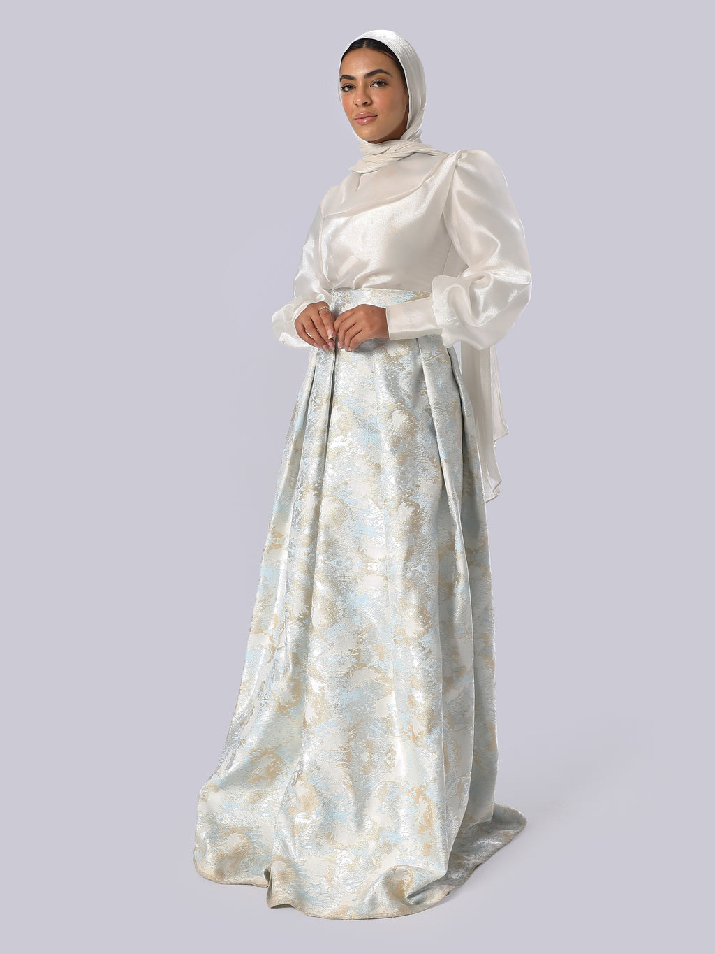 Elodie Blouse and Skirt Set