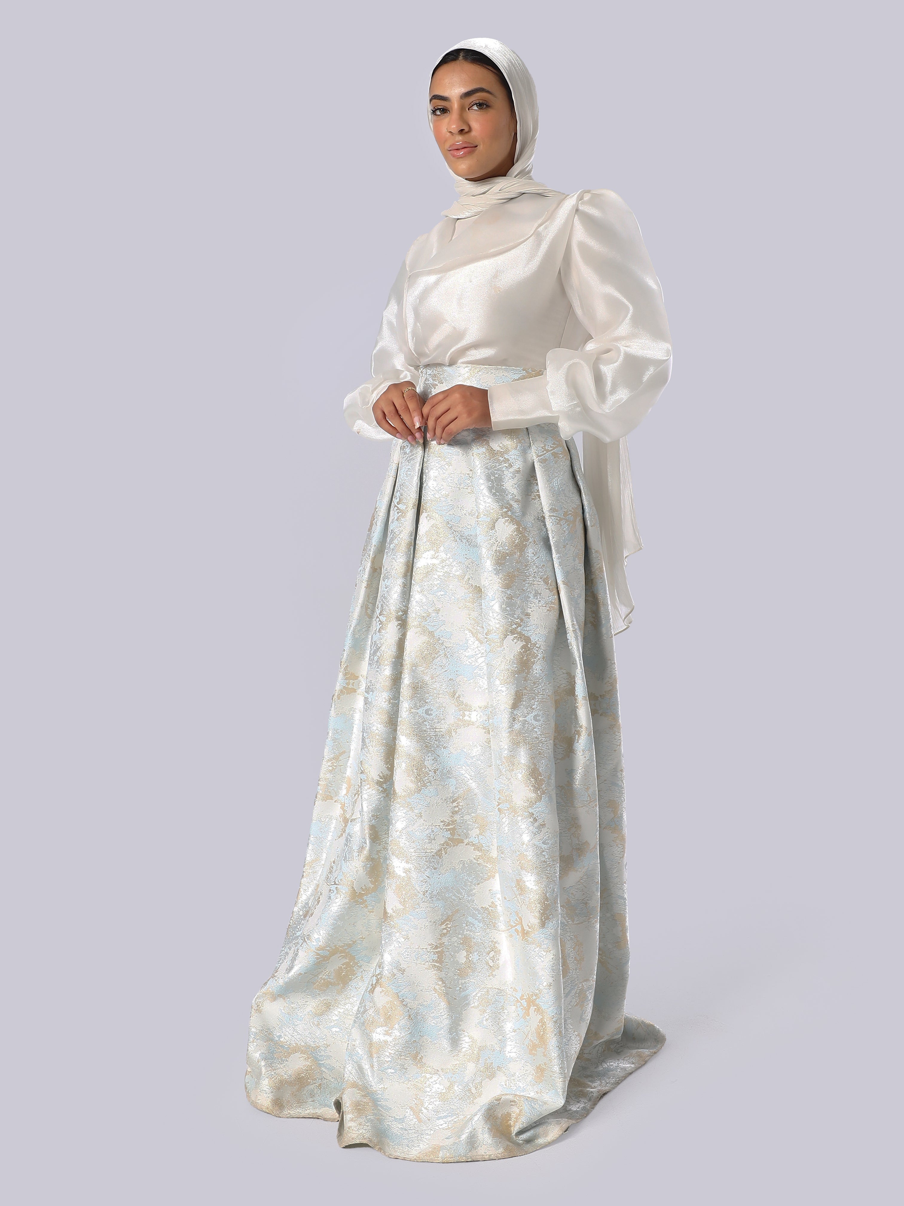 Elodie Blouse and Skirt Set