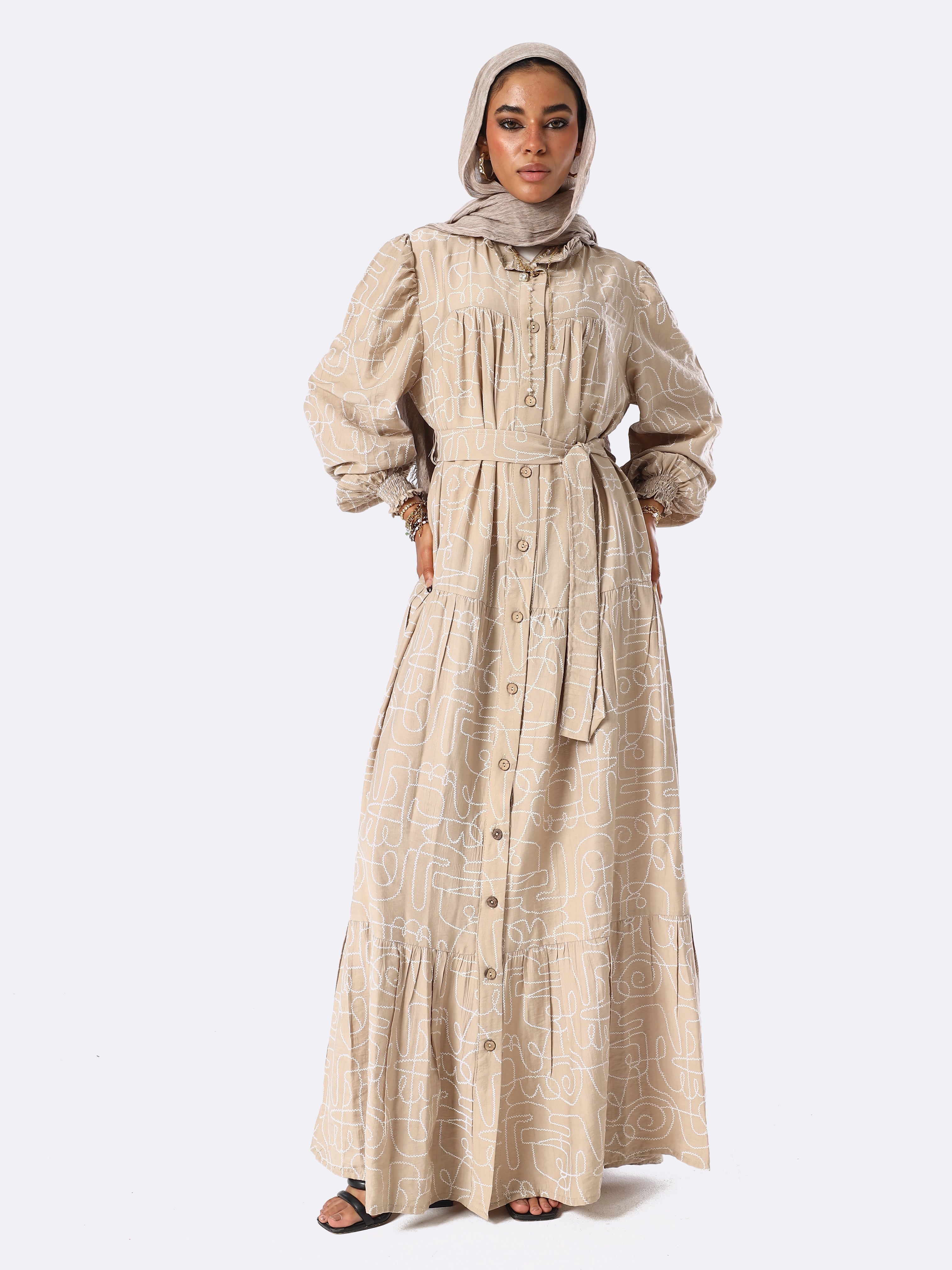 Liora Embroidered Dress