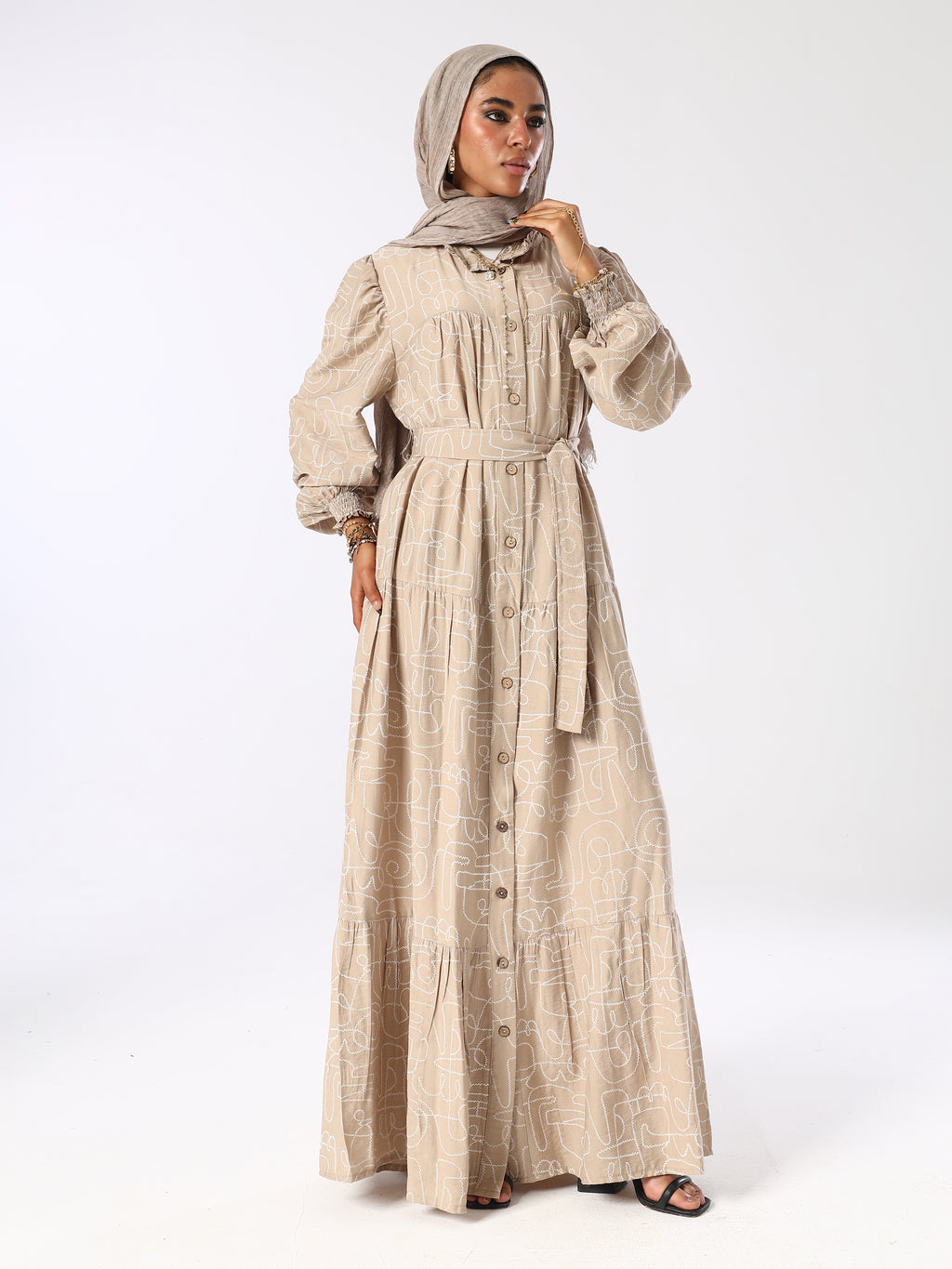 Liora Embroidered Dress