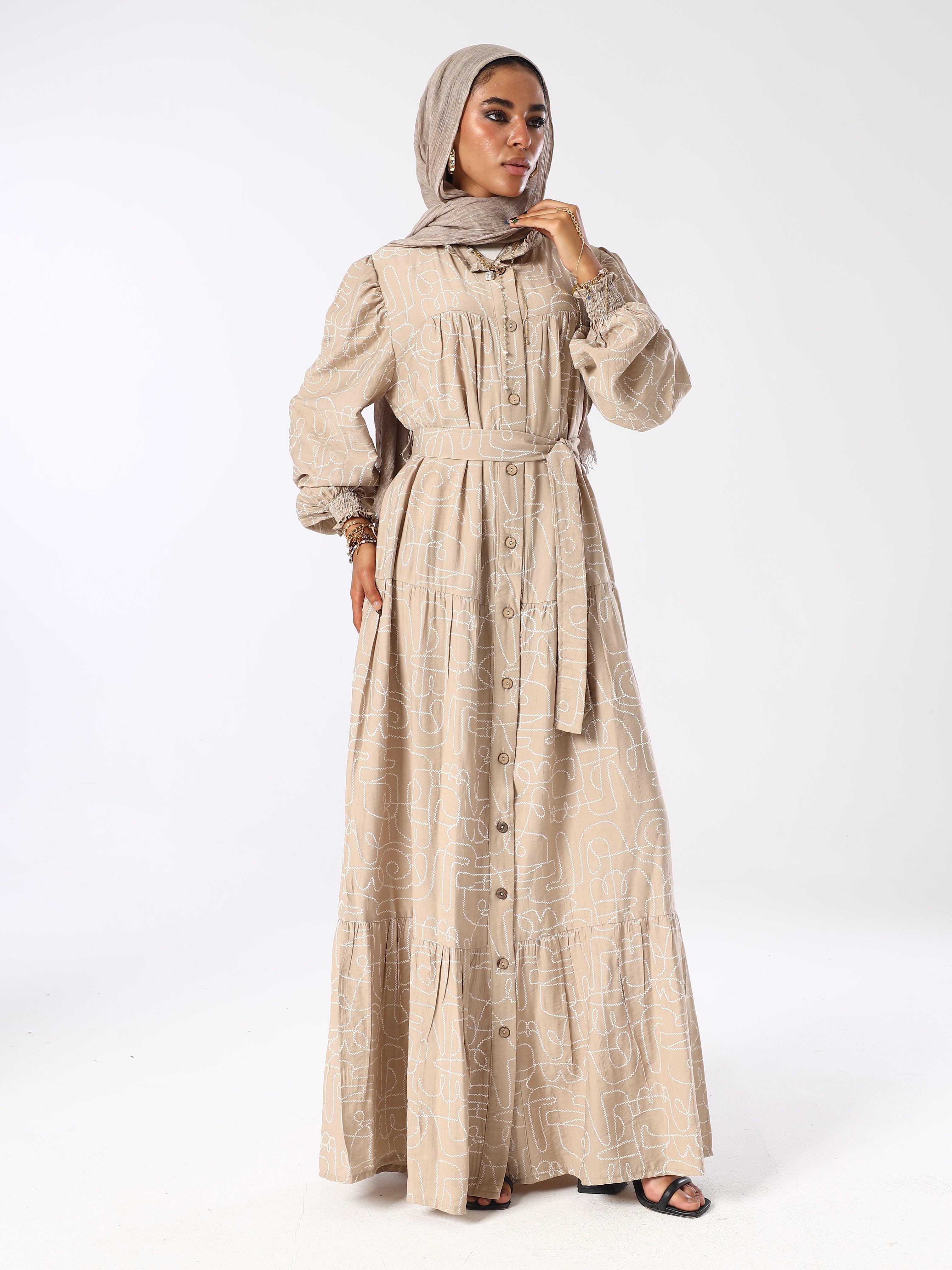 Liora Embroidered Dress