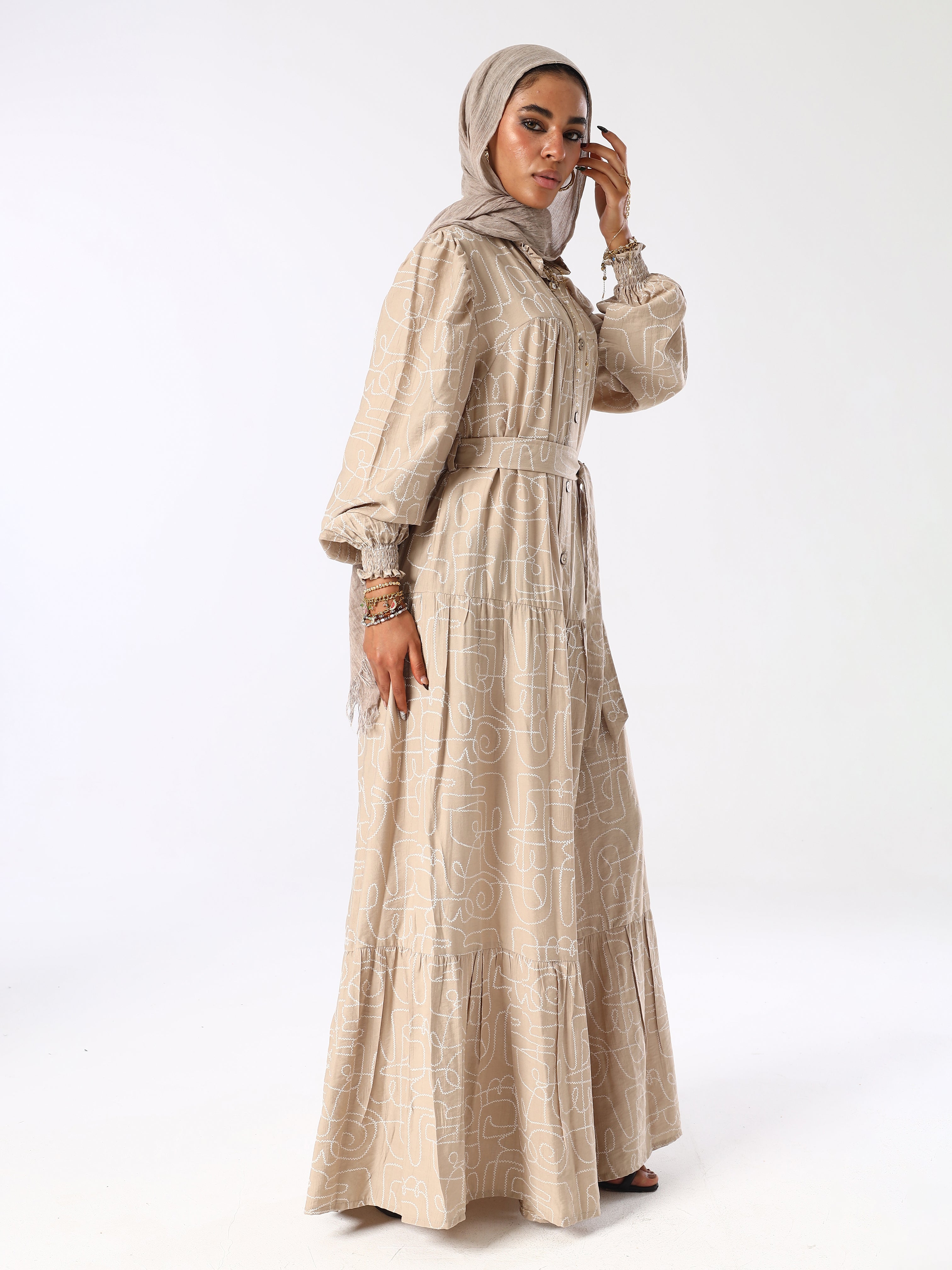 Liora Embroidered Dress