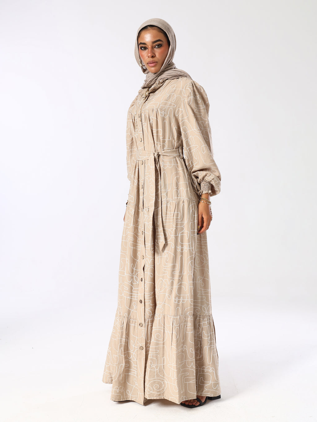 Liora Embroidered Dress