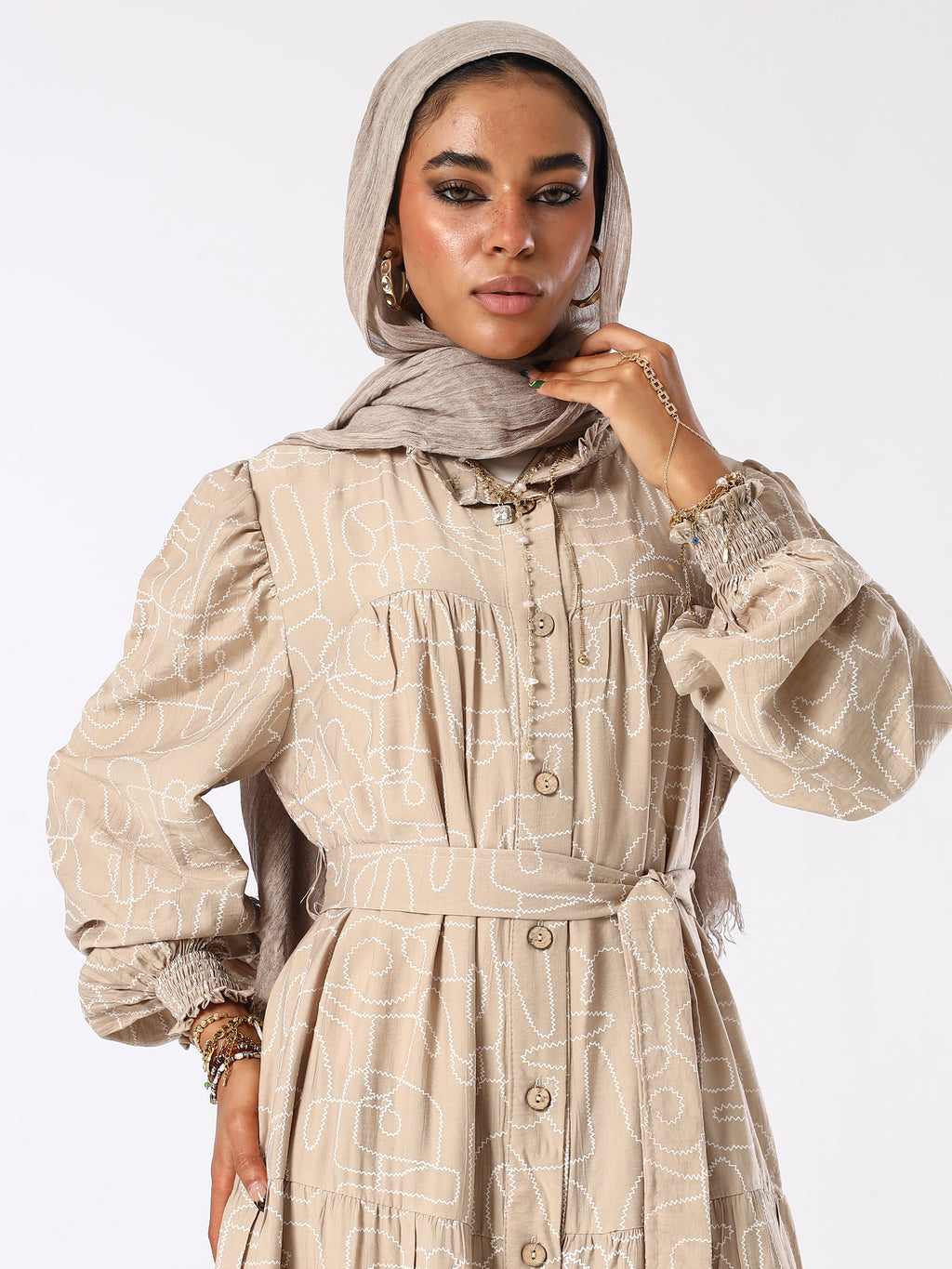 Liora Embroidered Dress