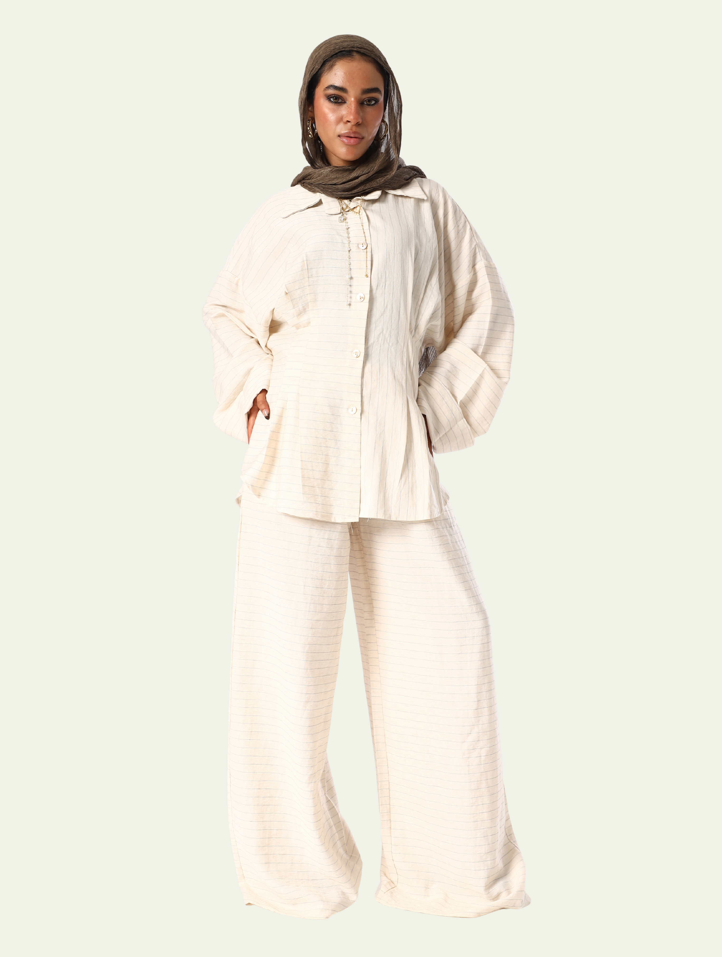 Nayla Striped Set