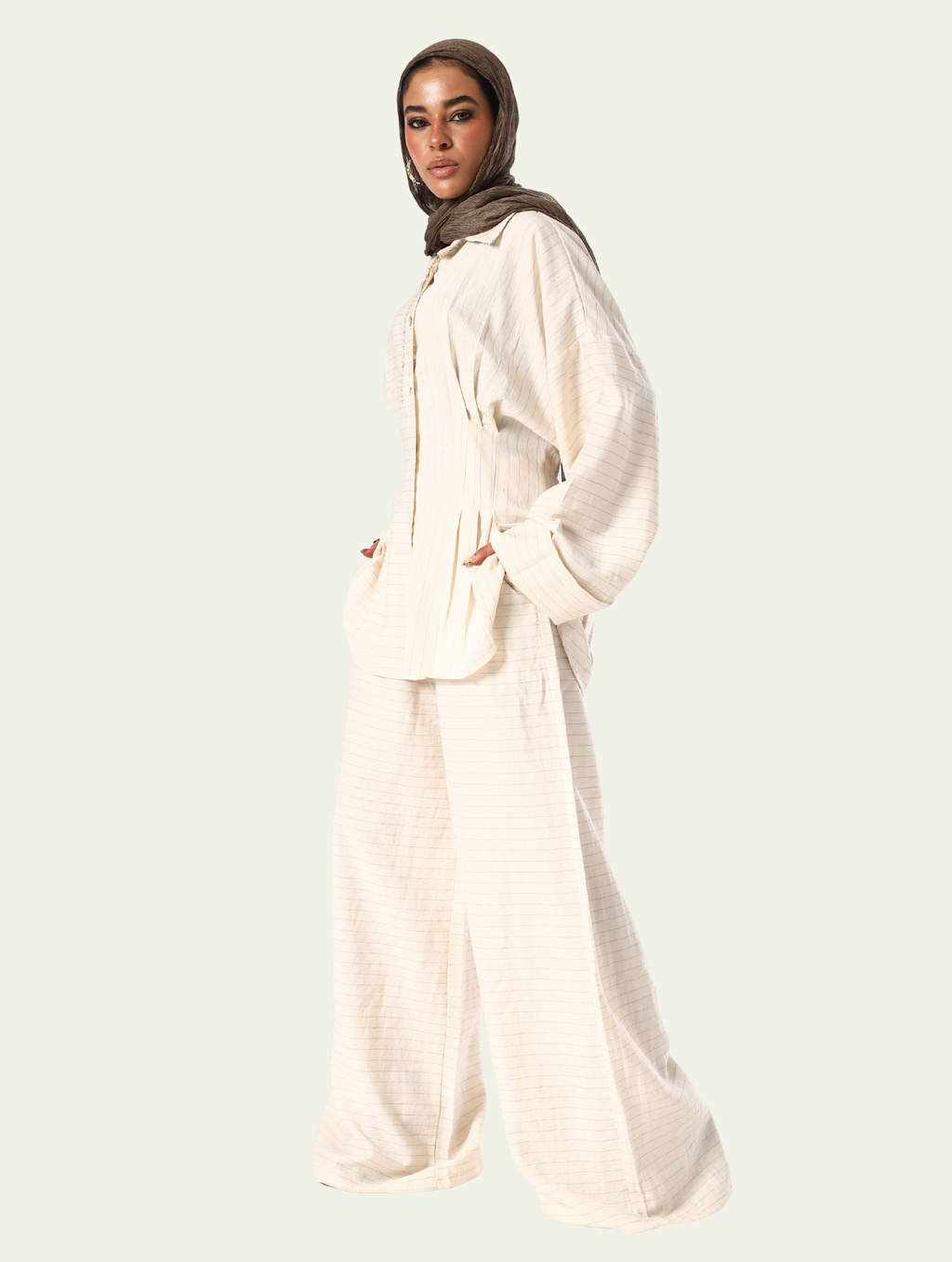 Nayla Striped Set