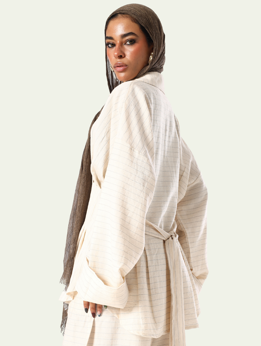 Nayla Striped Set