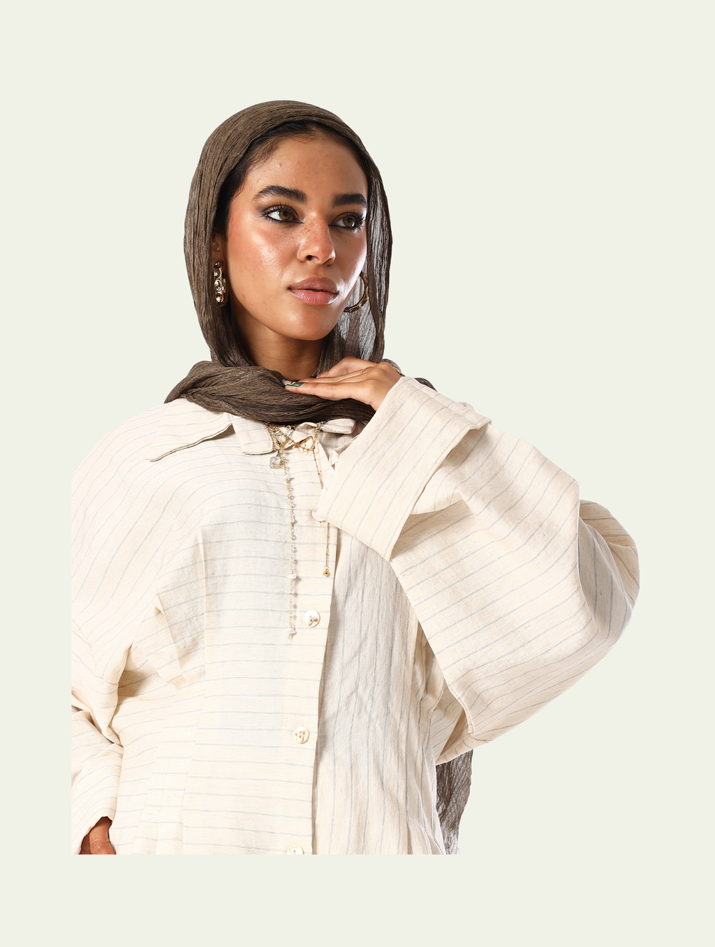 Nayla Striped Set