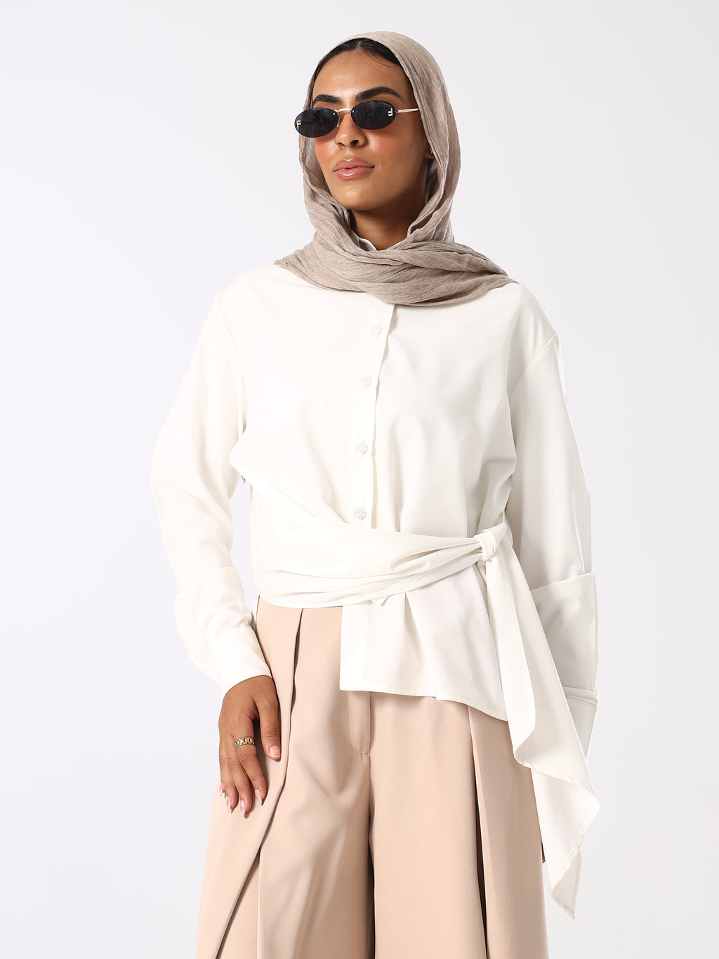 Odette Wrap Blouse
