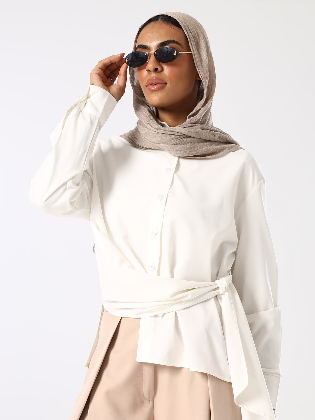 Odette Wrap Blouse