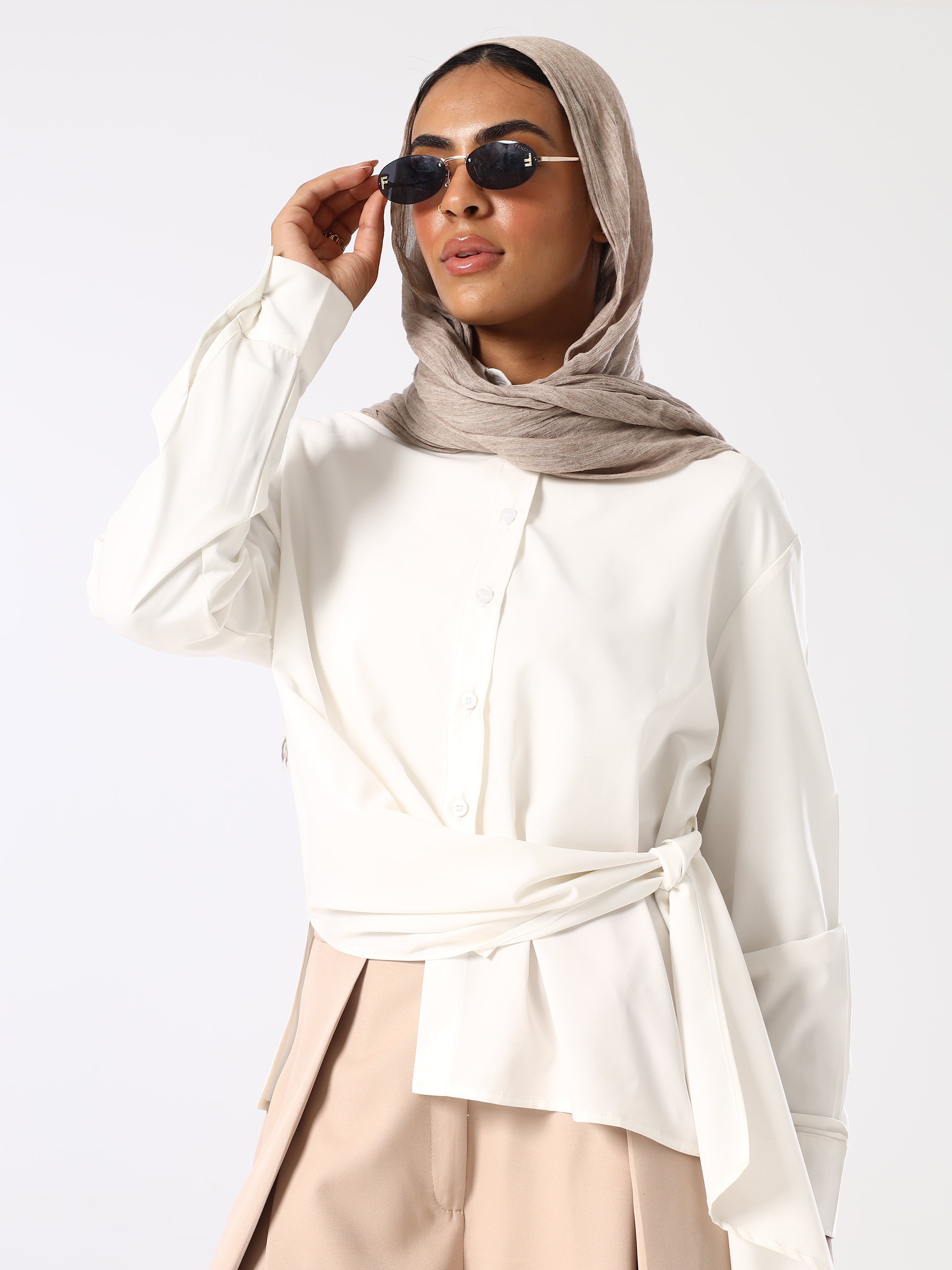 Odette Wrap Blouse
