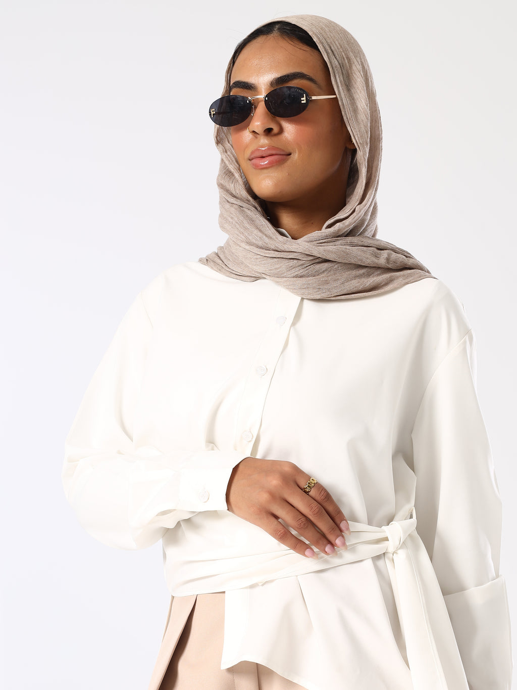 Odette Wrap Blouse