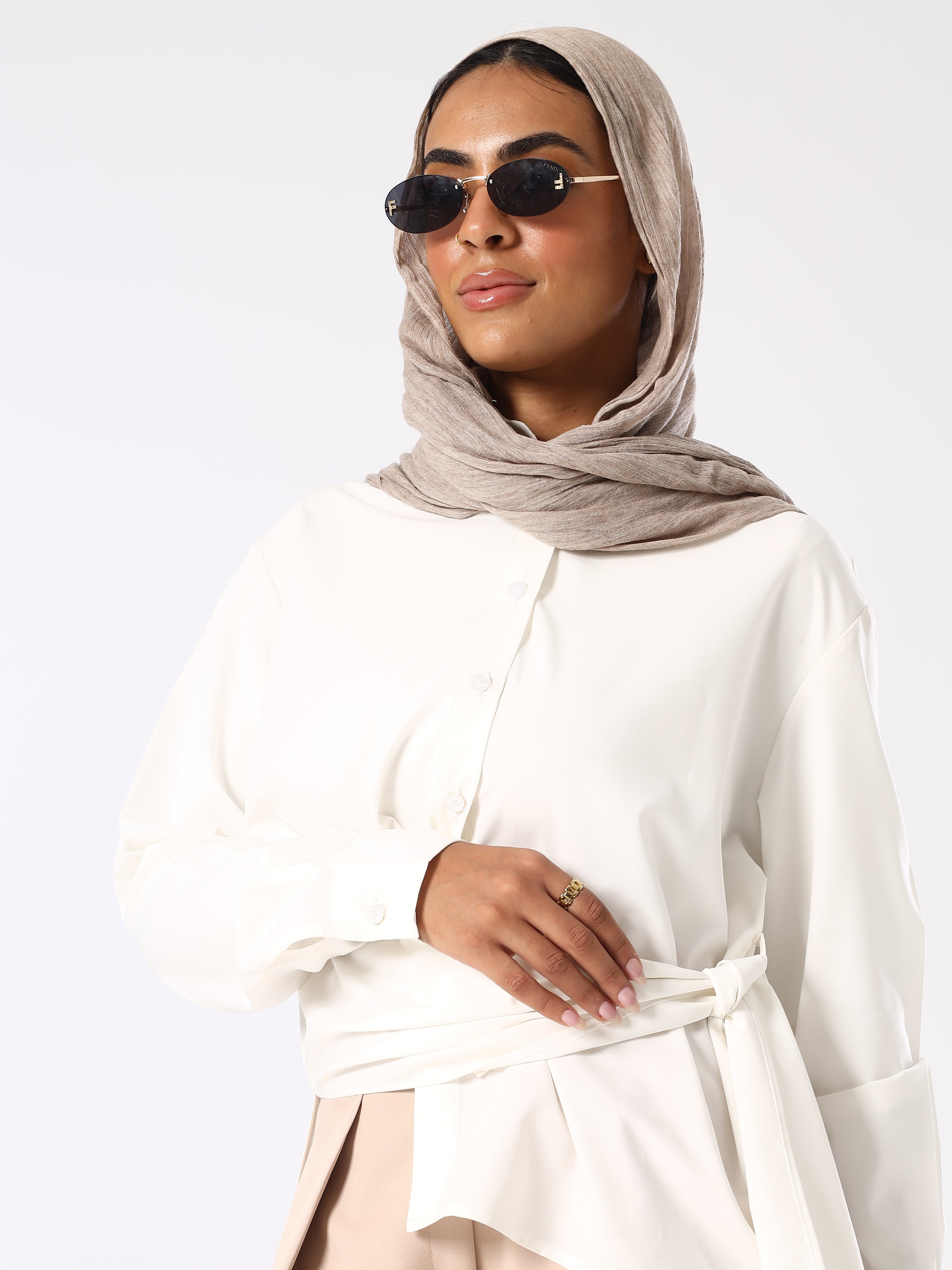 Odette Wrap Blouse