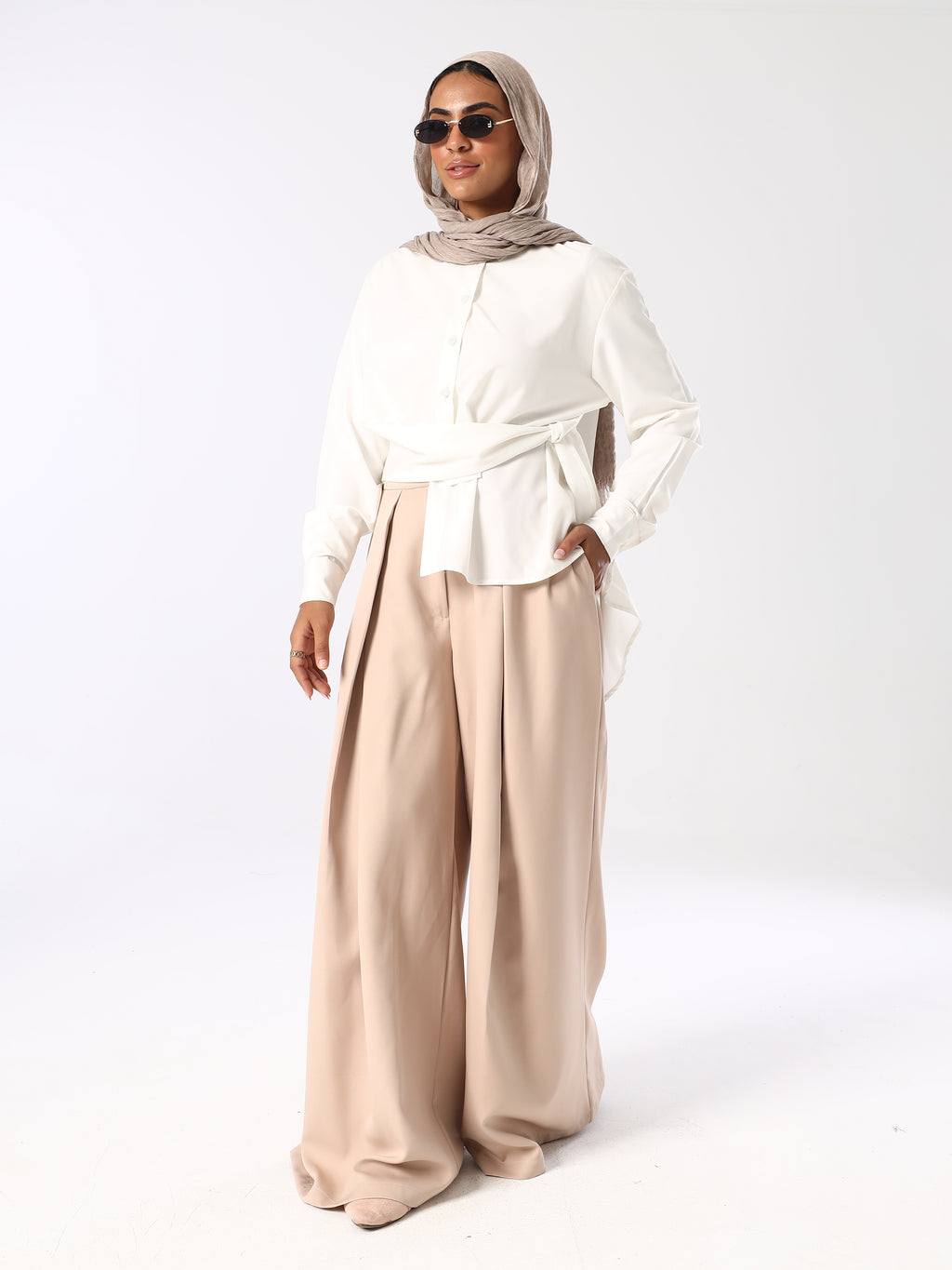 Odette Wrap Blouse