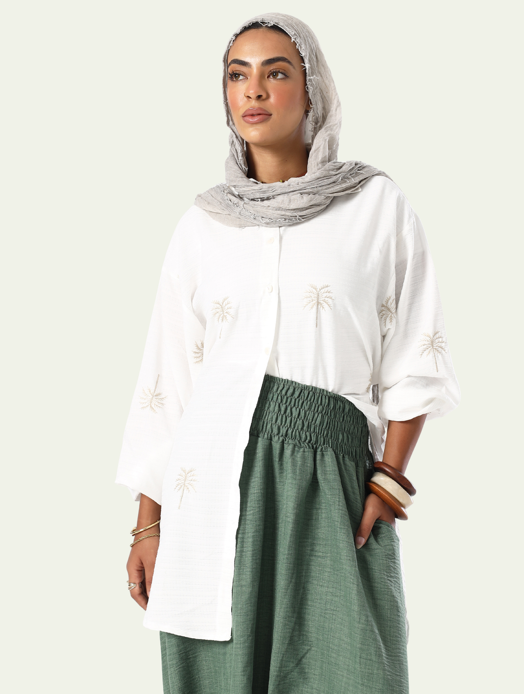 Palmera Embroidered Shirt