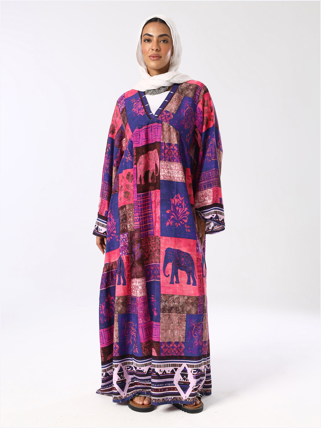 Zaria Patchwork Dress