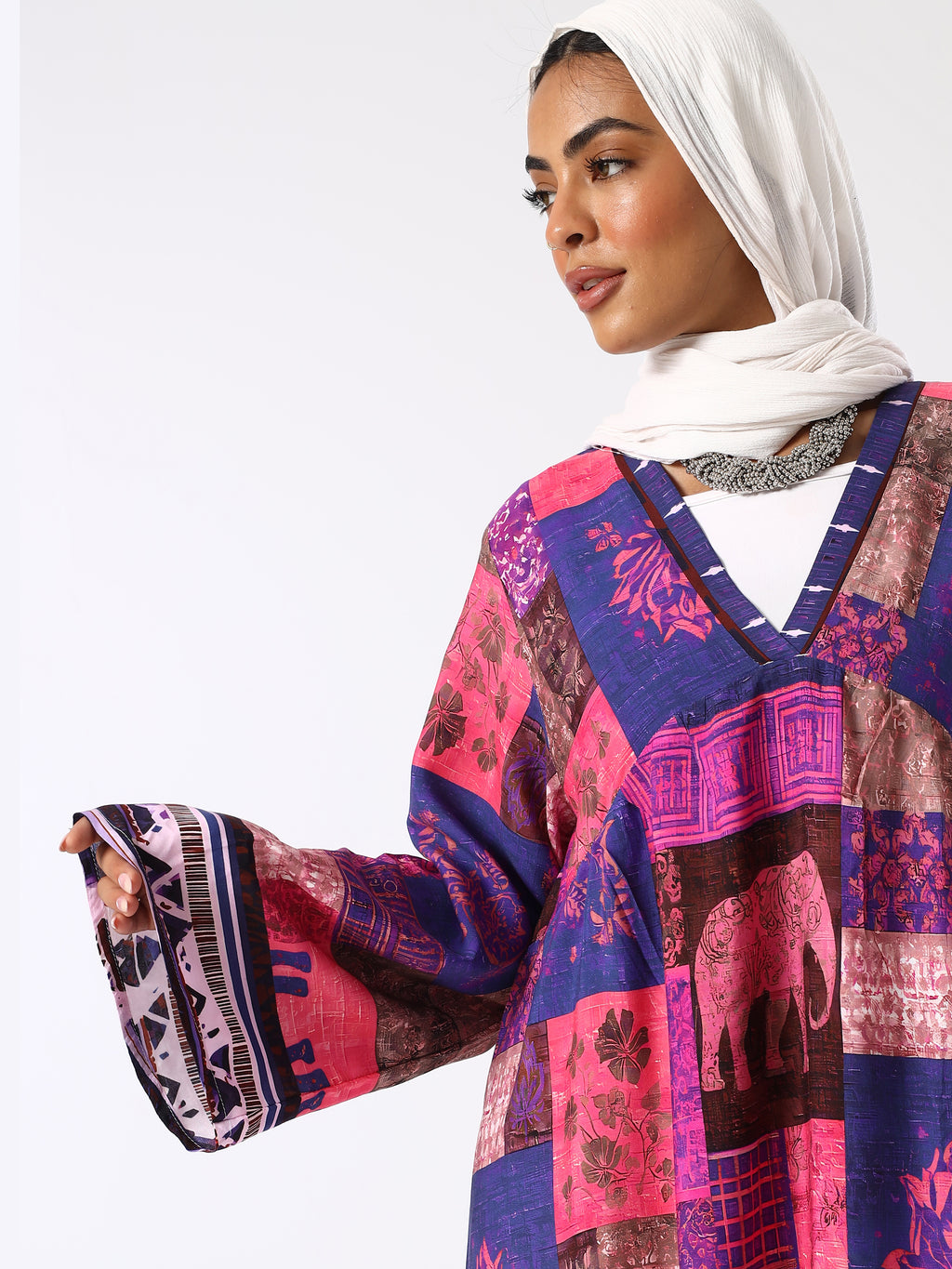Zaria Patchwork Dress